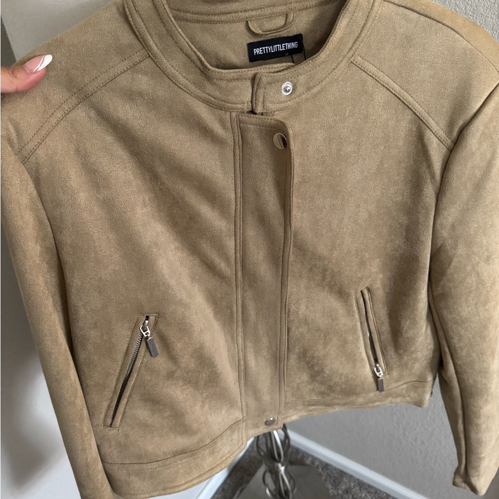 PrettyLittleThing Tan Jacket